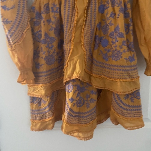 Anthropologie Meadow Rue Lisette Embroidered Dress - Picture 7 of 9